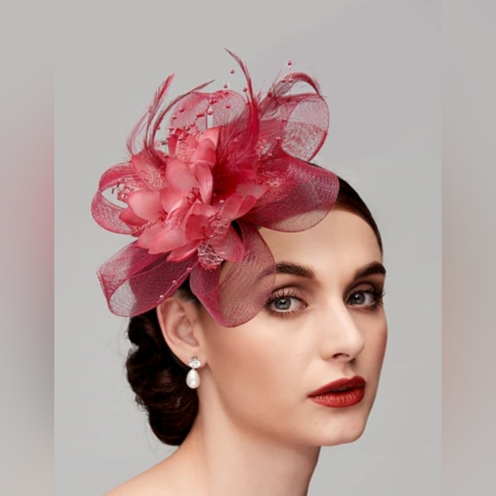 4 Fascinator Hair Beautiful Chic Fashionable Accessories Bundle --Must See!